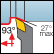 Aproximação de 93° de diamante