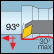 Int. 55° Diamond 93 95° Approac