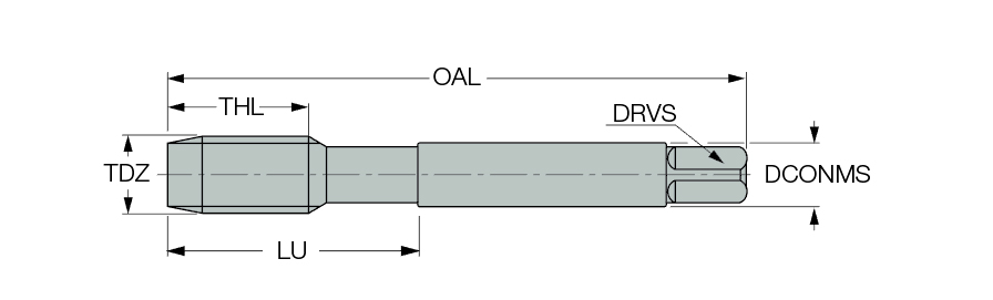 TPG UNC-#10-24-M HE